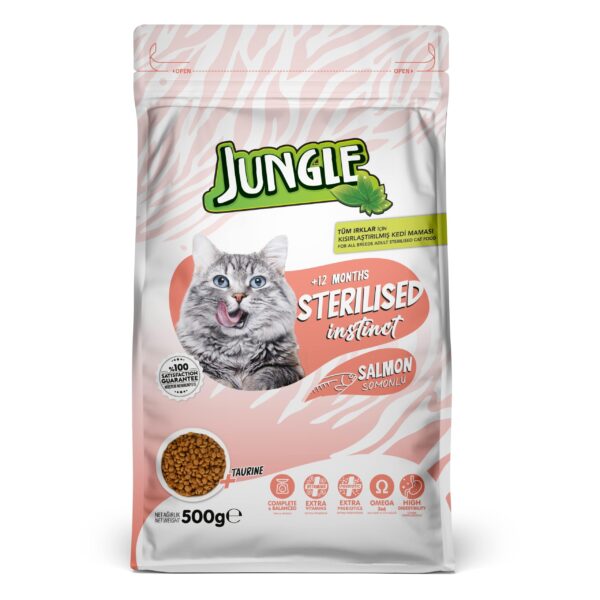 Jungle Premium Salmon Hairball Control 500gm