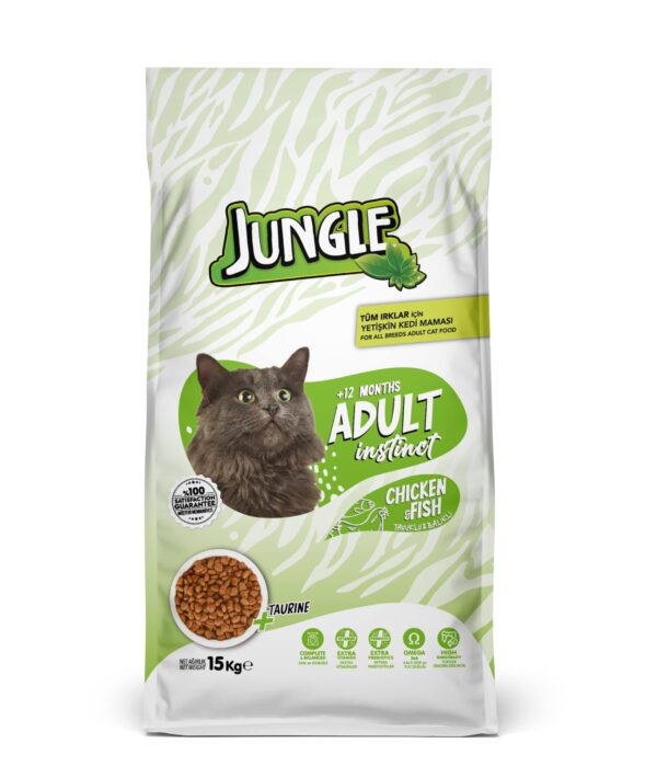 Jungle Premium Chicken & Fish 15KG