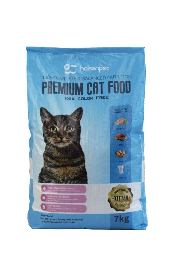 Haisenpet Premium Kitten Food Chicken, Fish, Egg & Milk 7KG