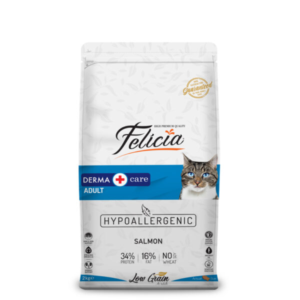 Felicia Low Grain Derma Care Salmon 2KG