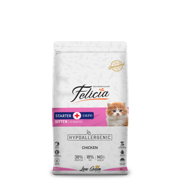 Felicia Low Grain Starter Care Kitten Chicken 2KG BDT 1,450.00 BDT 1,750.00