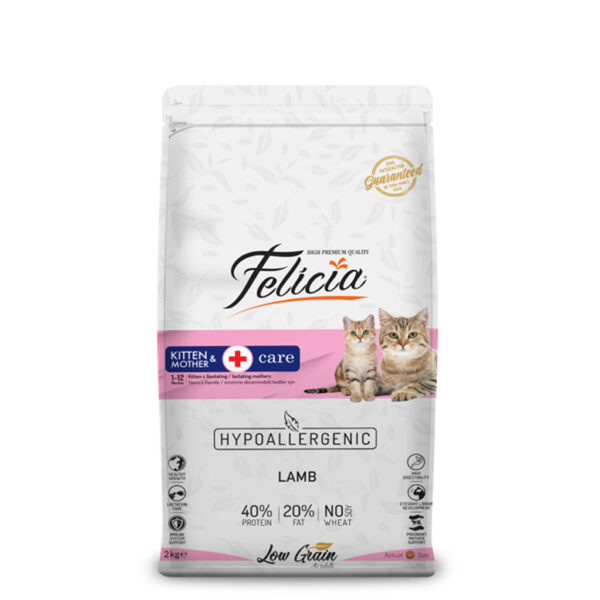 Felicia Low Grain Kitten & Mother Care Lamb 2KG