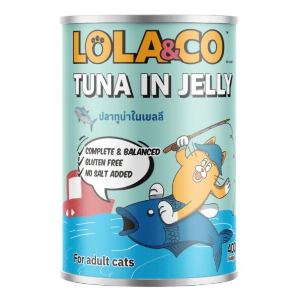 Lola & Co Premium Can Tuna in Jelly 400gm
